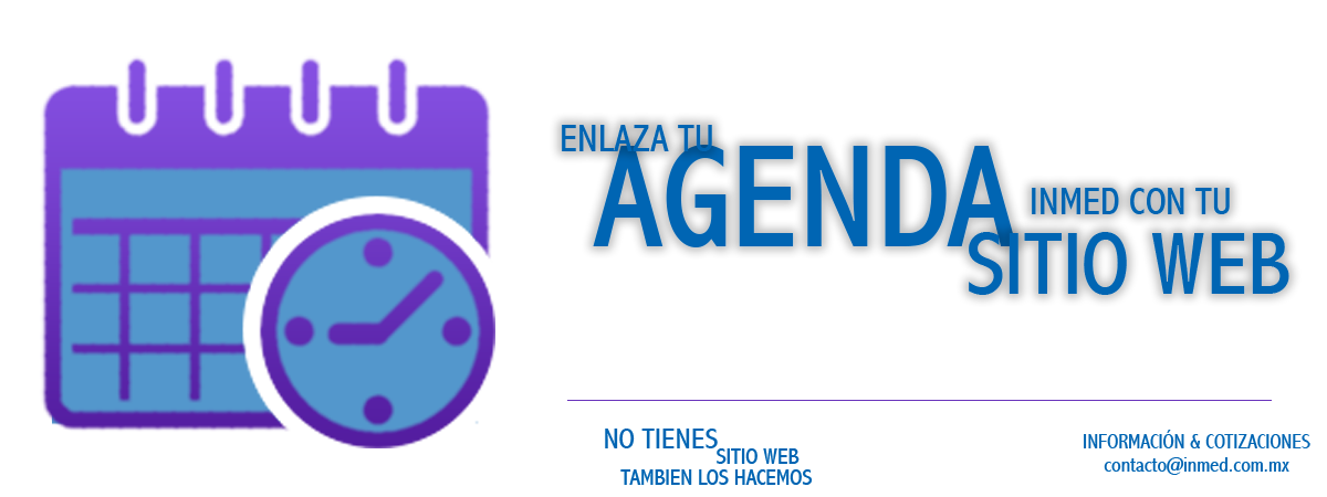 AGENDA INMED EN TU SITIO WEB - NO TIENES TAMBIEN LO HACEMOS